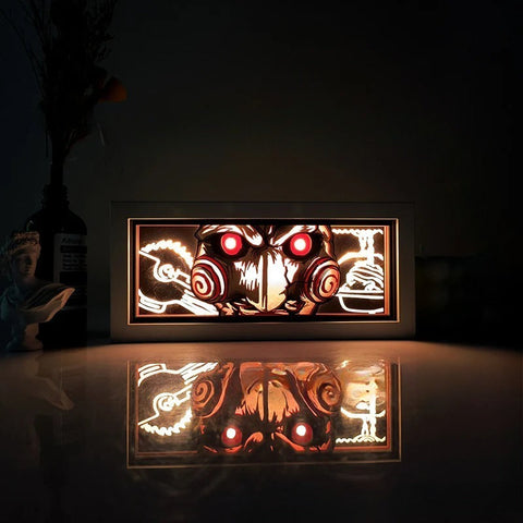 Dead by Daylight anime Freddy Paper Carving Lamp Photo Frame