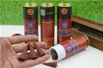 Ma Bao Tibet Sandalwood Tower Fragrant Cone Fragrance Twenty-five Flavors Shengkang Medicinal Fragrance Plant Aromatherapy Household Fragrance m3331264