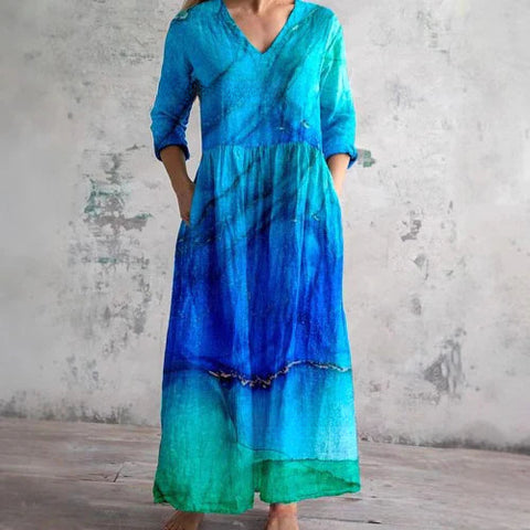 Loose dress women m301073