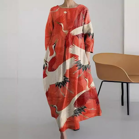 Crew neck sweet women's dress new dress m301069