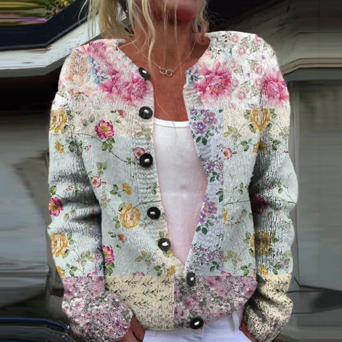 New 3D digital printing cardigan jacket women's clothing m301669