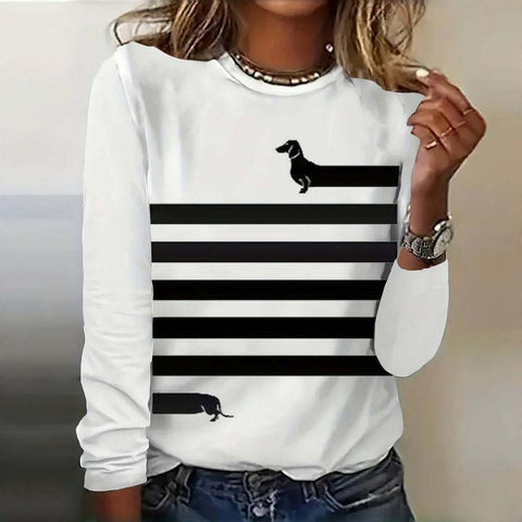 Creative flower 3D digital printing casual trend crew neck T-shirt m302222