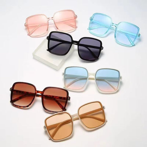 Large square frame sunscreen fashion tide sunglasses anti-ultraviolet gradient m5010680