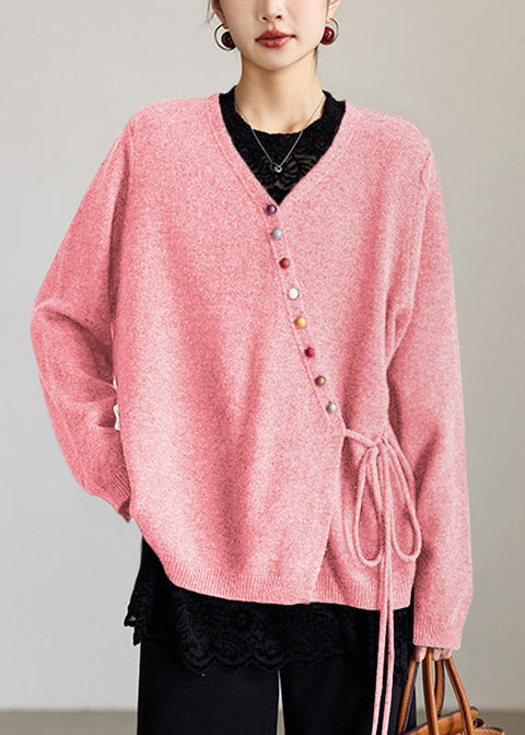 Popular cardigan wool sweater women's loose top jacket m301995