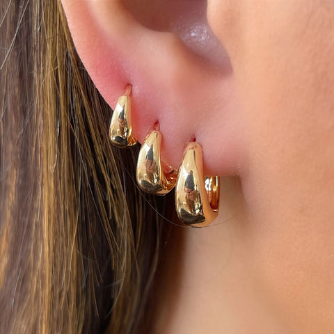 Simple Earrings, High Sense of Personality, Rock Punk Earrings C m3330777