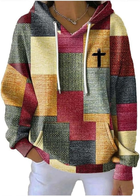 Ladies hooded sweater m302225