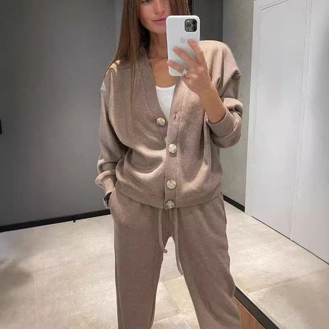 Hot Sale Casual Sports Suit Cardigan Top Women's Clothing m302072