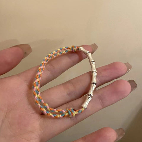 Chinese ceramic beaded bracelet femininity sweet and cute girl bracelet m3331322