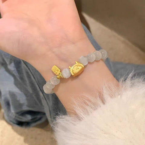 Chinese ceramic beaded bracelet femininity sweet and cute girl bracelet m3331322