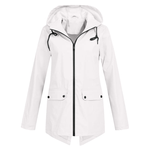 Windbreaker Zipper Hooded Lightweight Outdoor Windproof Jacket Thin Outdoor Jacket m300472