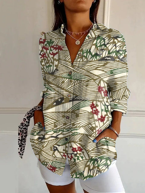 Seven sleeve shirt animal print 3D shirt m301214