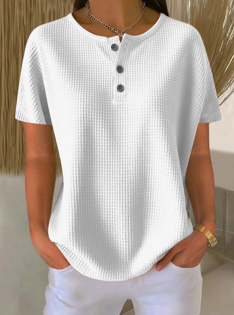 Autumn and winter new solid color pullover loose top m302204