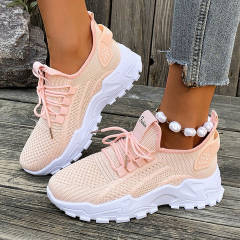 Summer women's shoes versatile fashion breathable sports net single shoes m302808