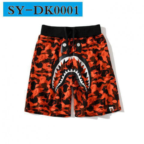 Digital printed men's and women's casual sports shorts m301551
