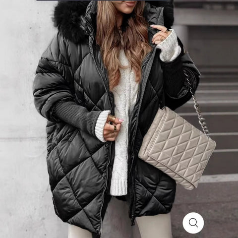 Temperament winter hoodie cardigan jacket m302145