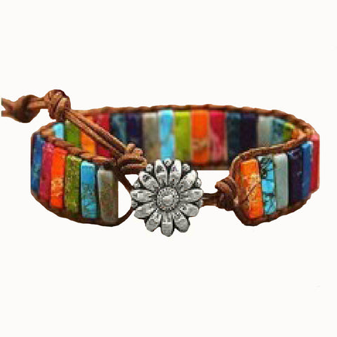Fashionable Colorful Imperial Stone Bracelet m1915010551