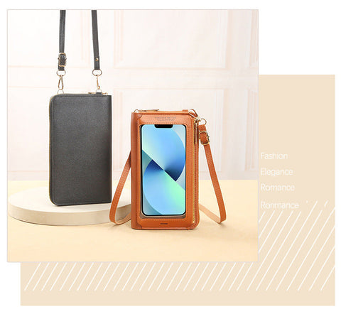 Touchscreen mobile phone bag female cross-body m1915010626